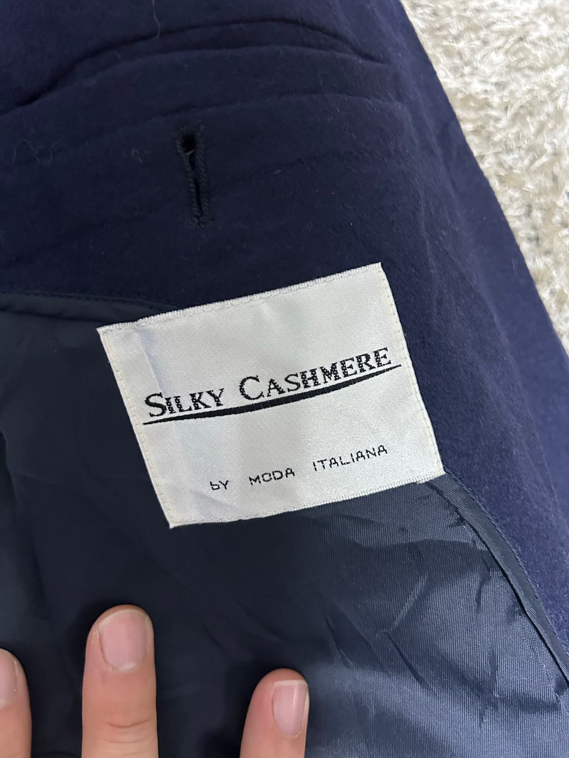 캐시미어100프로 더블블레이저 사이즈 100 상품이미지4