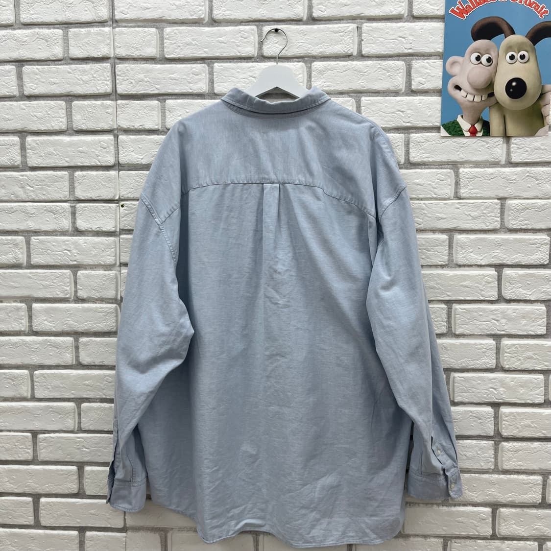 GAP 옥스포드 하늘색 셔츠-2XL 110 상품이미지5