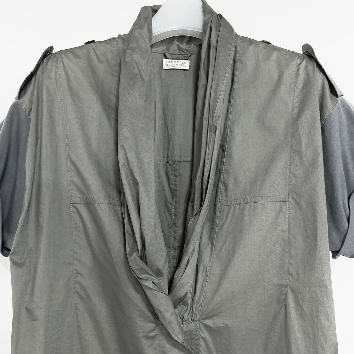 브루넬로쿠치넬리 드레이프 칼라 자켓 상품이미지2