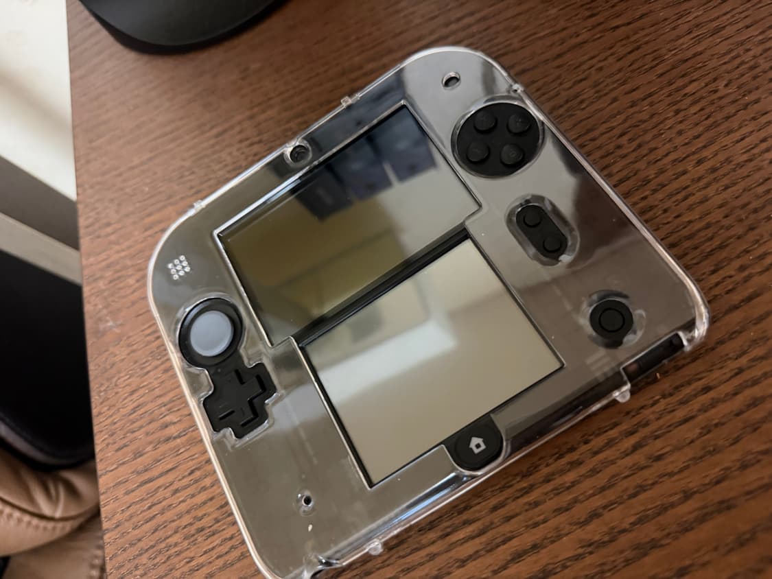닌텐도 2DS 식빵 일본판 (클리어 블랙)+포켓몬 칩2개 상품이미지3