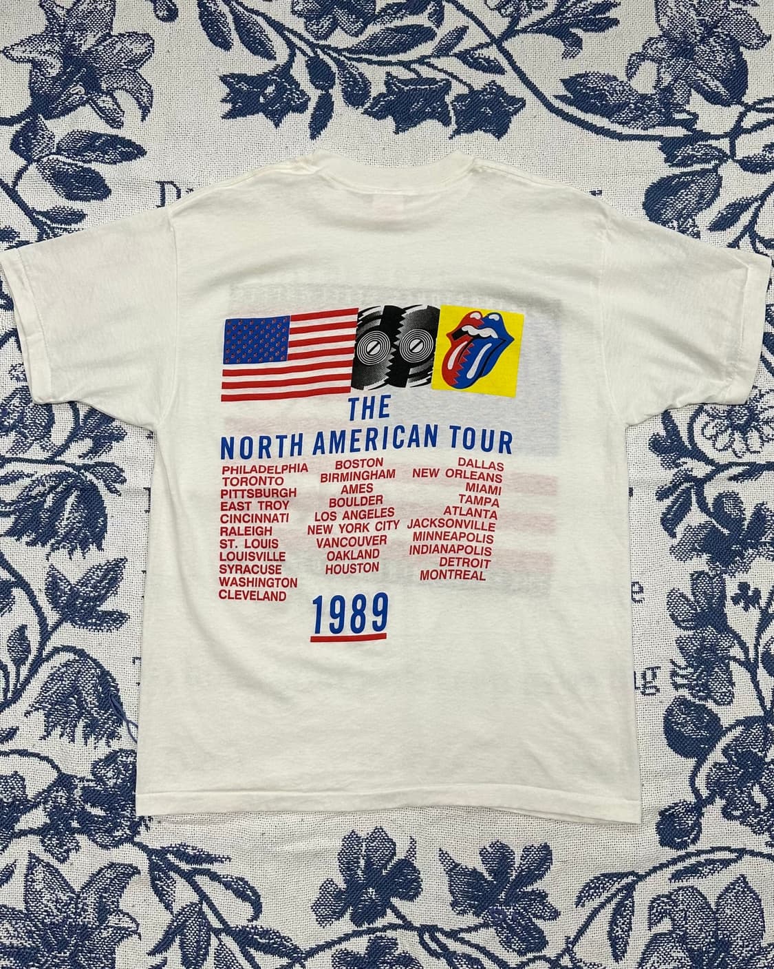 (XL)80'S ROLLING STONES USA 반팔-M2335 상품이미지2