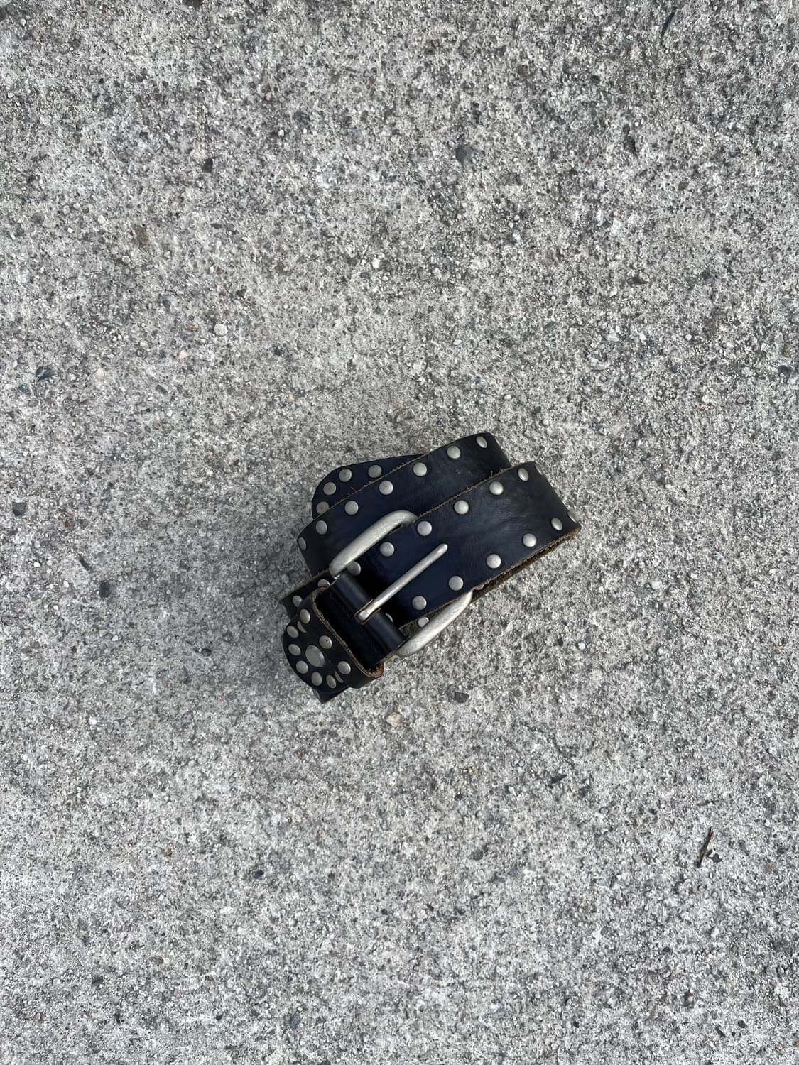 OPT JEANS  리얼레더 스터드 벨트 상품이미지1