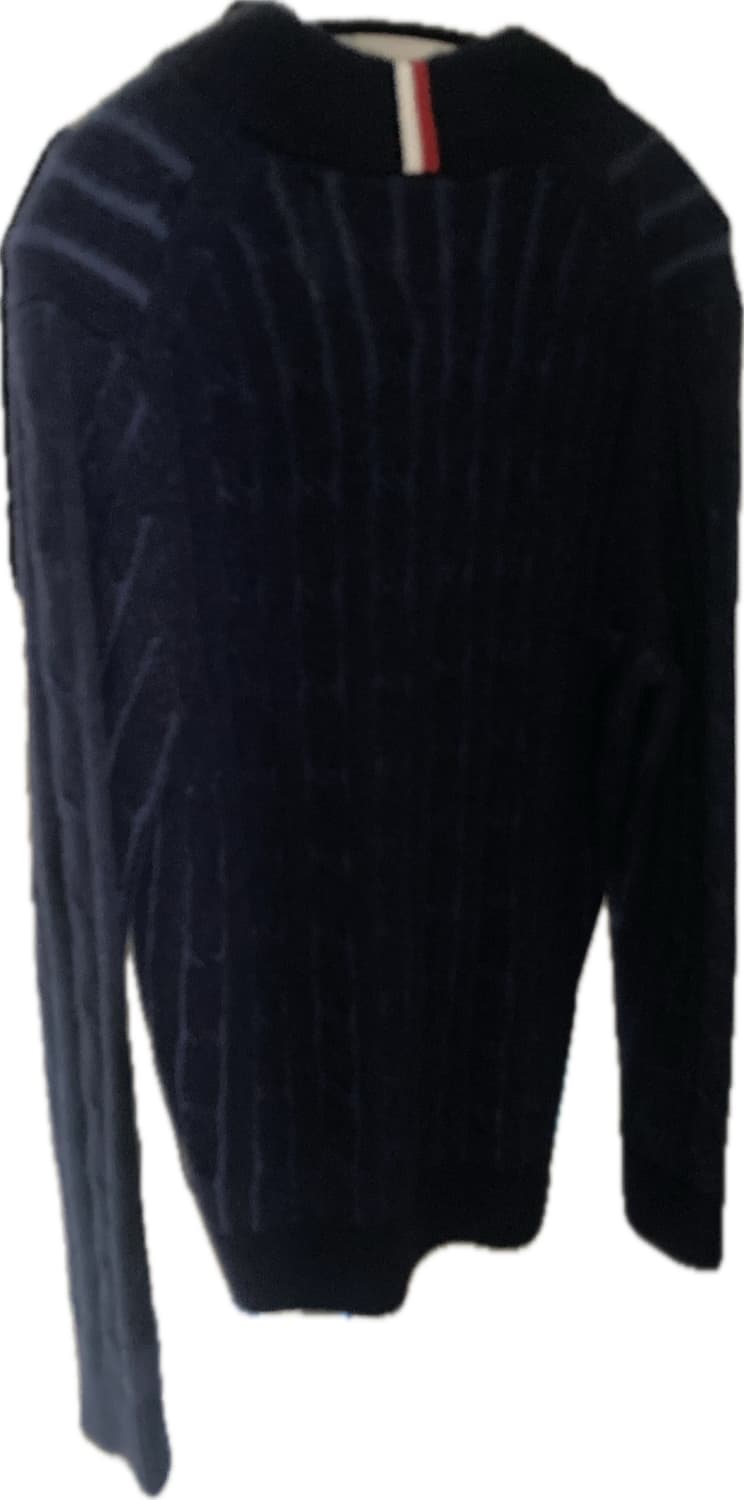 타미힐피거 반집업 니트 상품이미지2