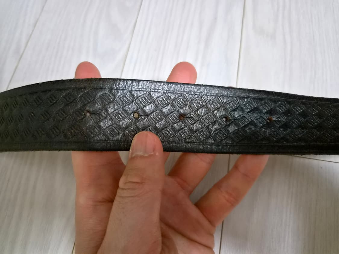 더블알엘 바스켓 위브 엠보스드 벨트 상품이미지4