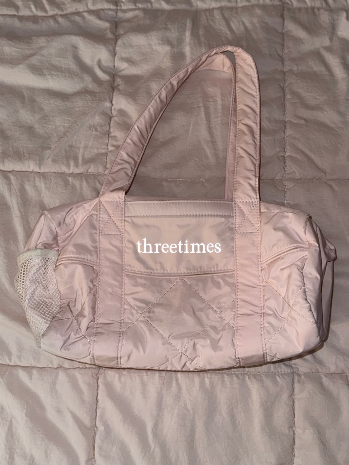 쓰리타임즈 베베 스포츠백 핑크 상품이미지2