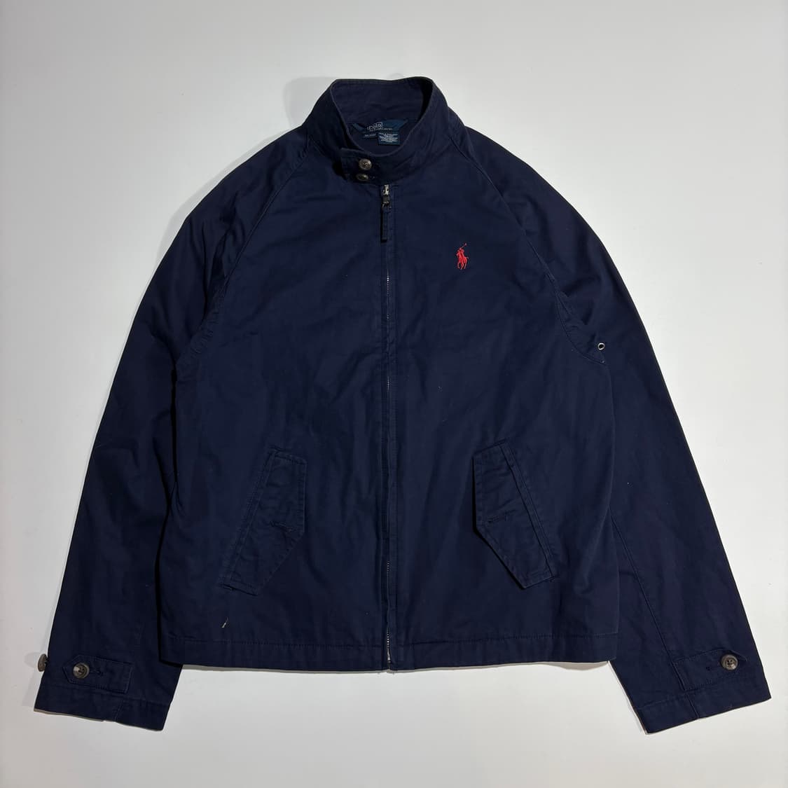 폴로 랄프로렌 네이비 블루종 집업 자켓 상품이미지1