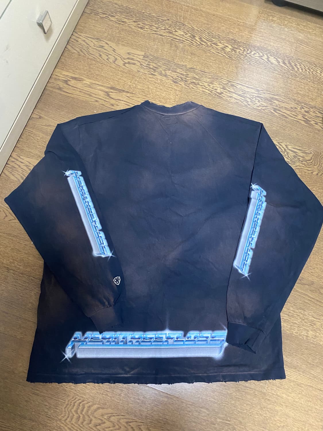 헤리티지플로스 더티 워싱 데미지 롱슬리브 xl 상품이미지2