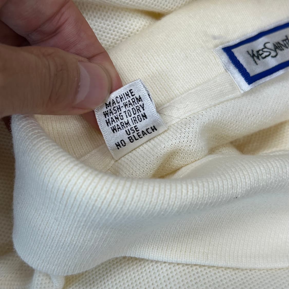 입생로랑 로고 카라티 상품이미지7