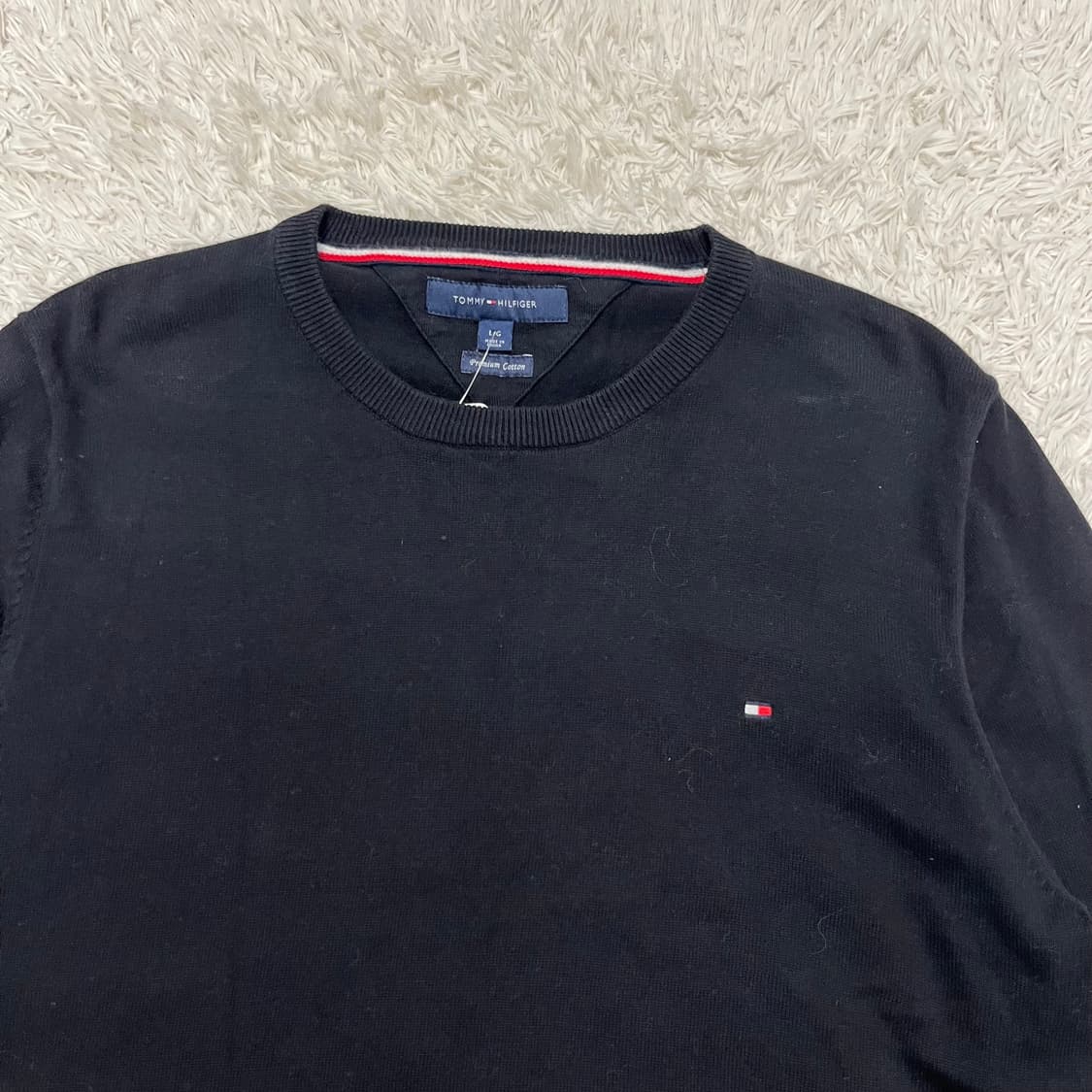 Tommy Hilfiger black knit 상품이미지5