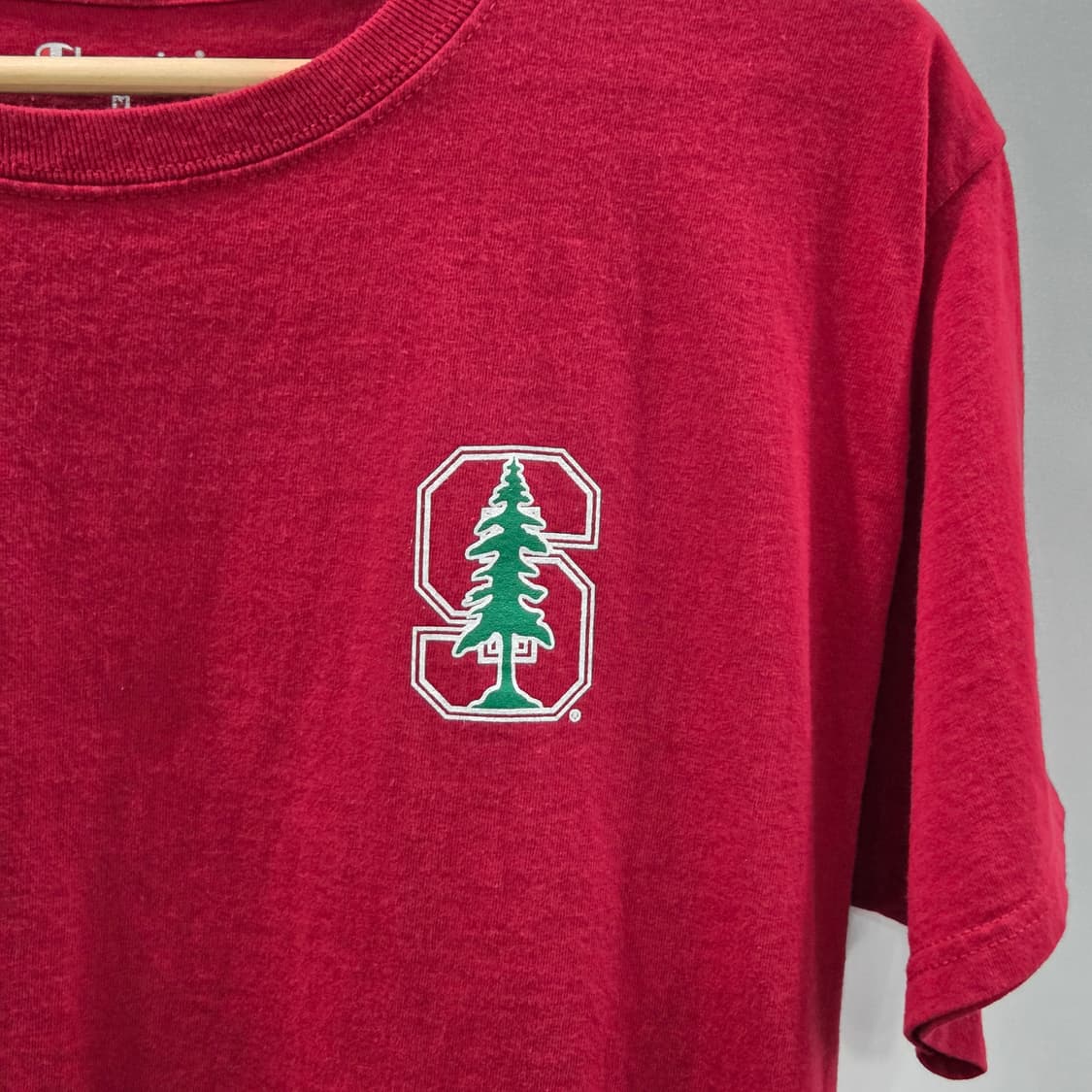 챔피온 프린팅 티셔츠 레드 M  상품이미지2