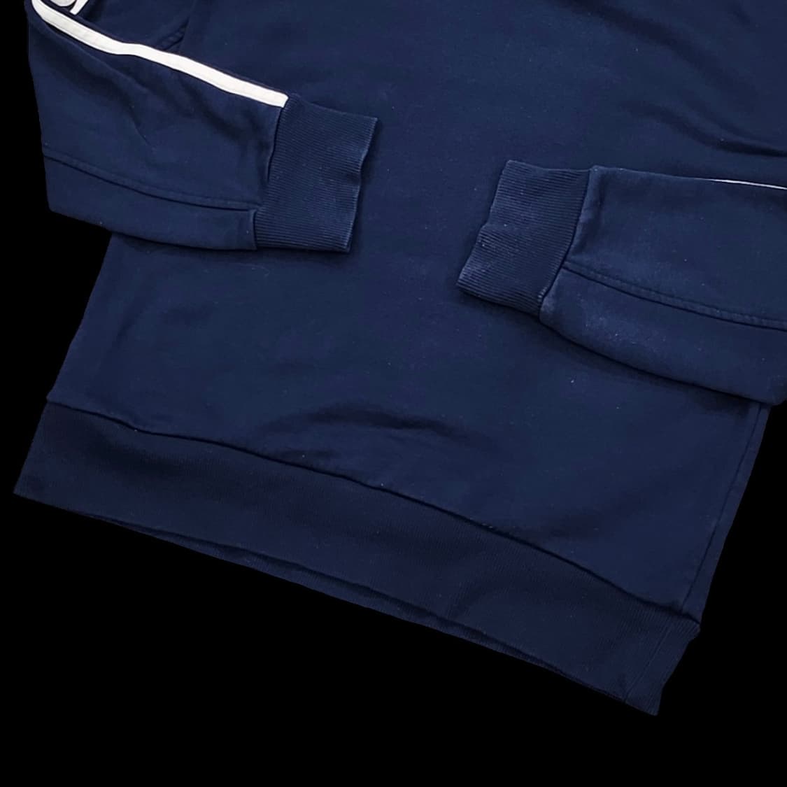 아디다스 네이비 삼선 기본 맨투맨 상품이미지4