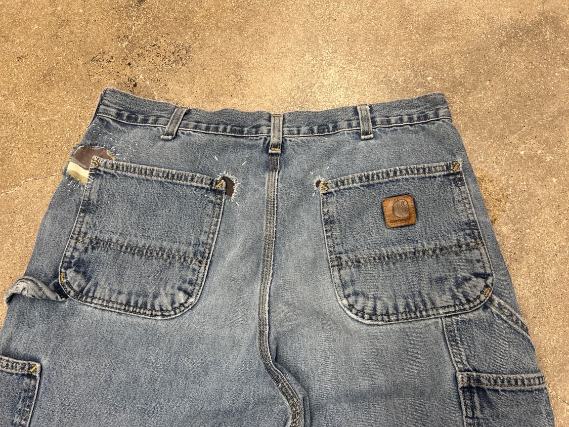 칼하트 데님 카펜더 팬츠  상품이미지6