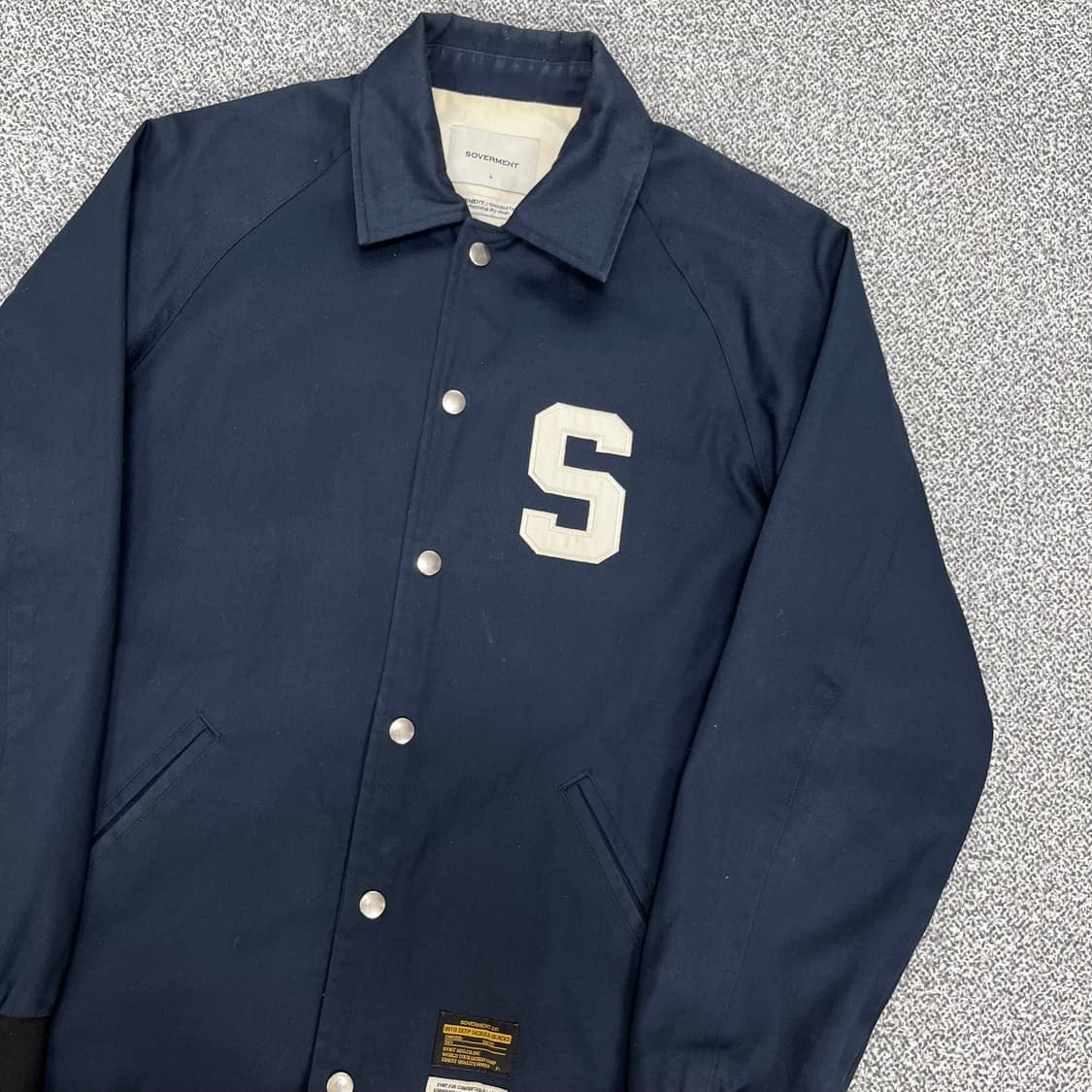 <소버먼트 올드스쿨 코치 자켓> No.1368 상품이미지5