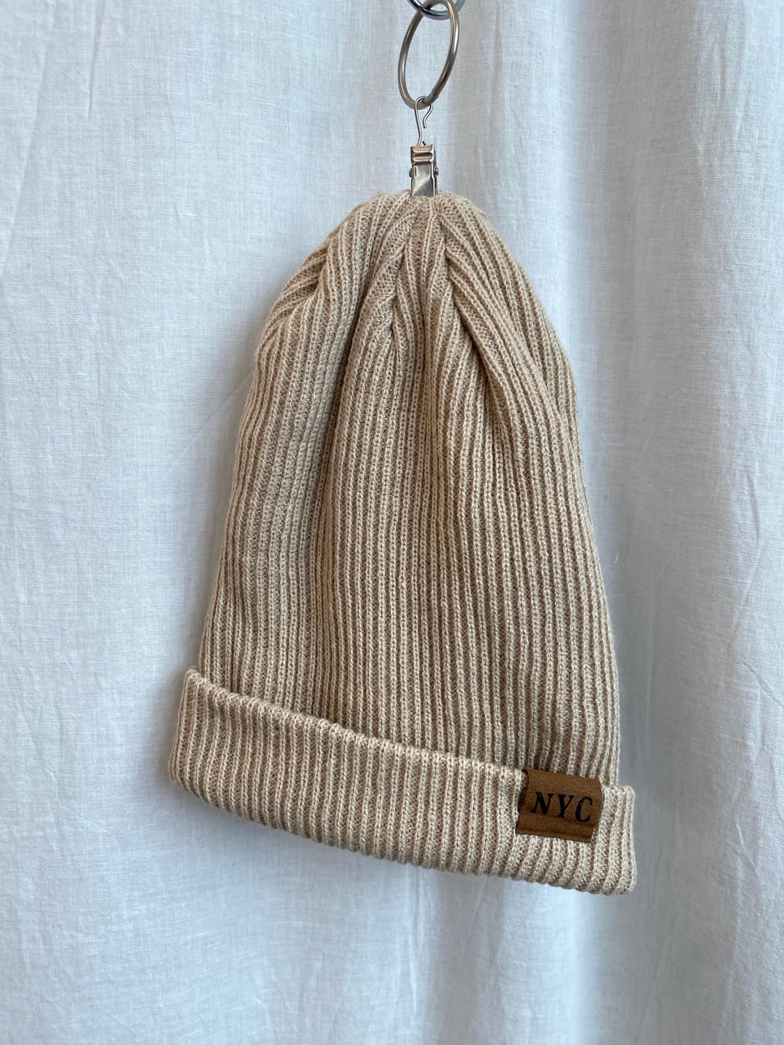 베이지 비니(F) 상품이미지1