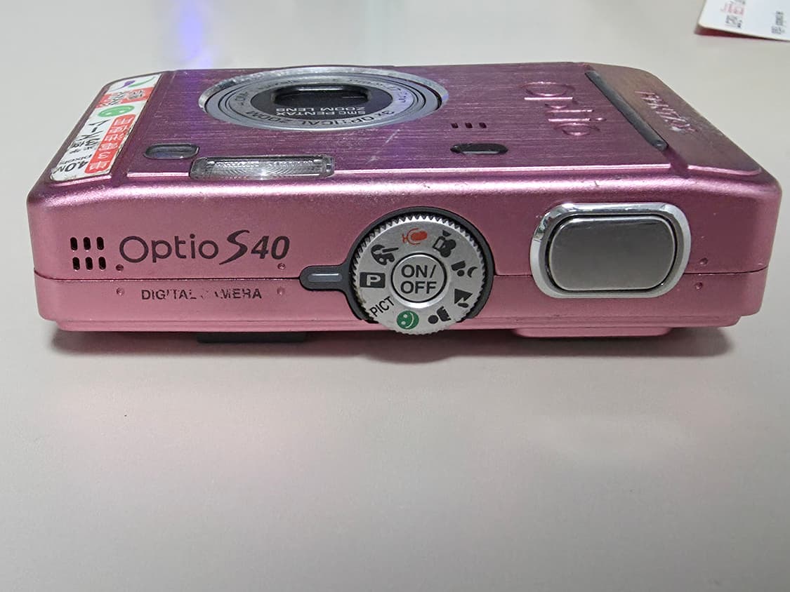 펜탁스 옵티오 S40 빈티지 디지털카메라 상품이미지2