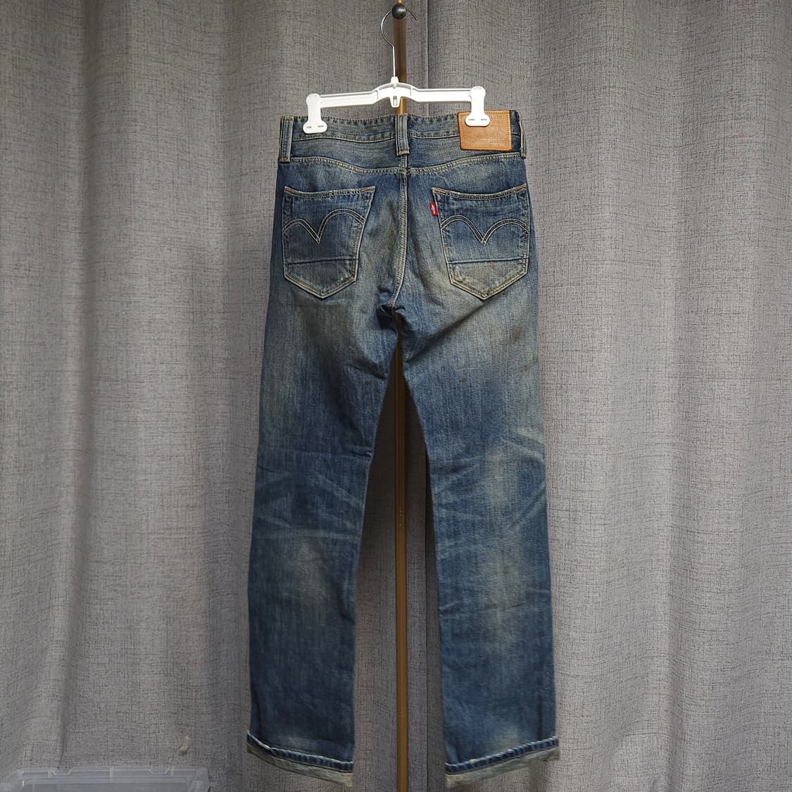 30 ) 리바이스 523 커스텀 빈티지 패치 스트레이트 청바지 상품이미지4