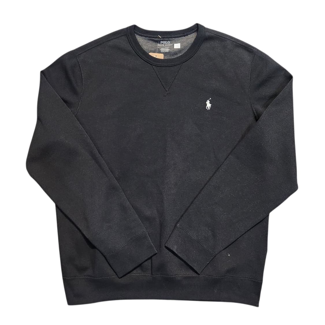 폴로 랄프로렌 블랙 맨투맨 티셔츠 (L) 상품이미지1