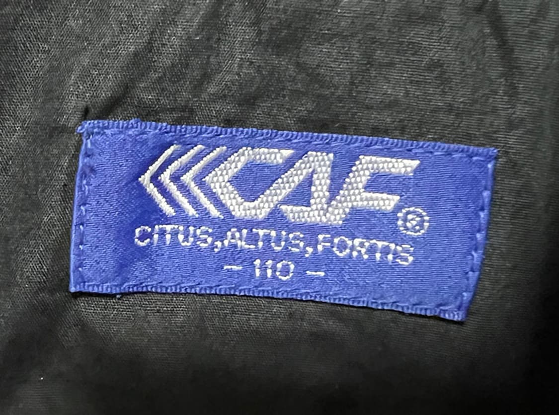 CAF 카프 화승 올드스쿨 남자 바람막이자켓 블랙 오버핏 XXL 110 상품이미지3