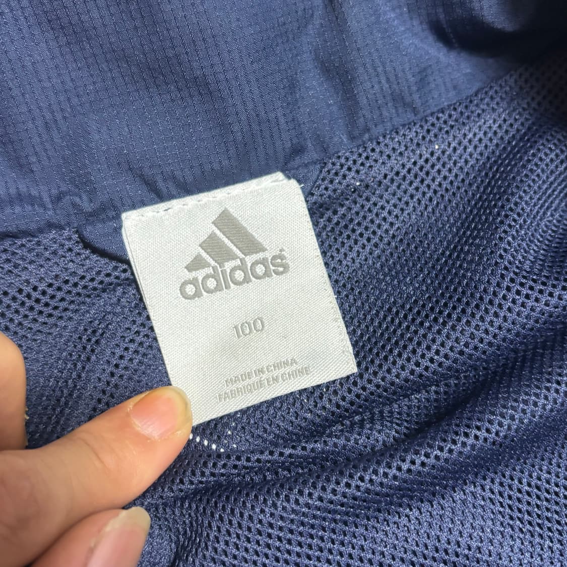 100 아디다스 90‘s 레알마드리드 내장후드 바람막이 상품이미지4