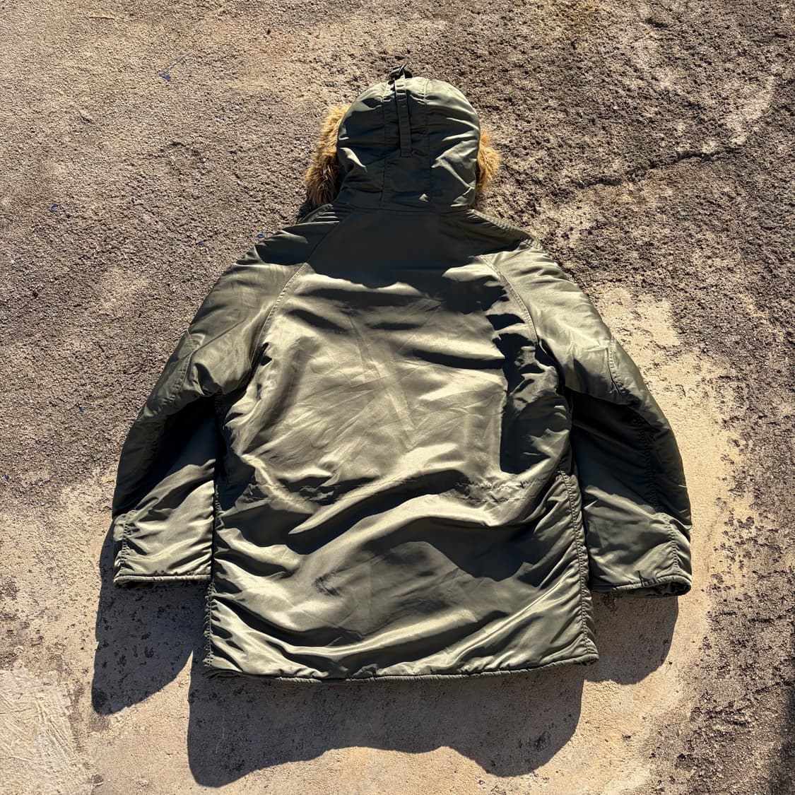 알파 인더스트리 빈티지 N-3B 익스트림 파카 XL 상품이미지8