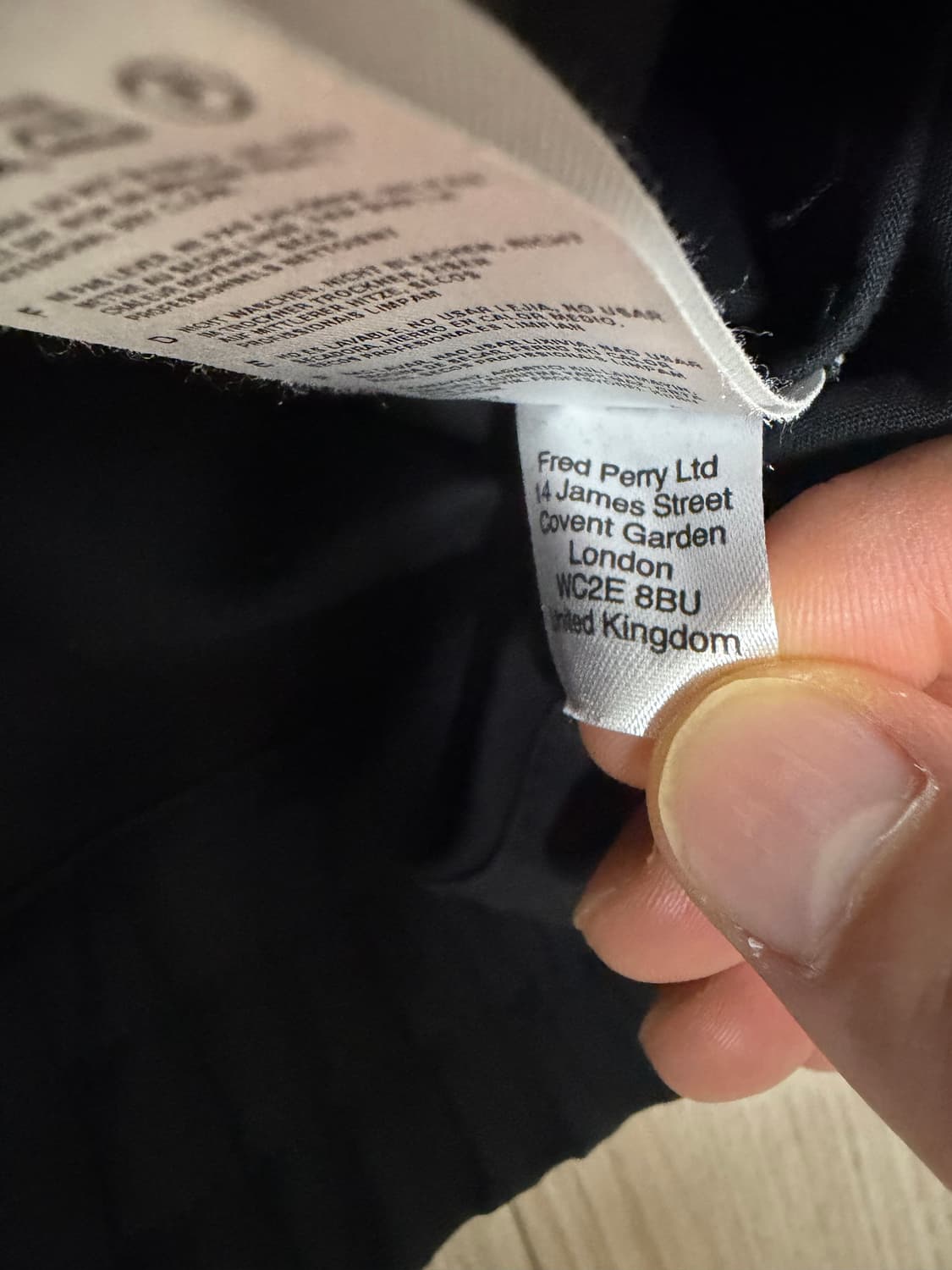 프레드페리 라프시몬스 봄버 xs 상품이미지5