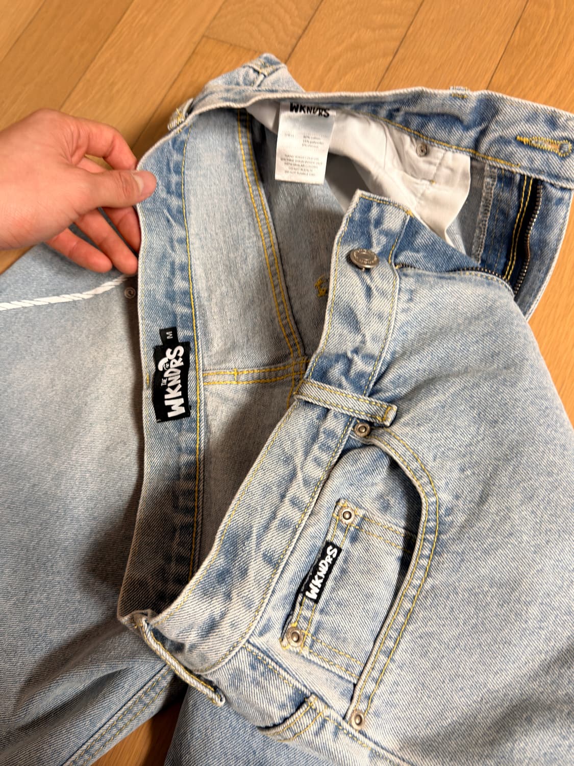WKNDRS 위캔더스 데님 반바지 M 상품이미지4