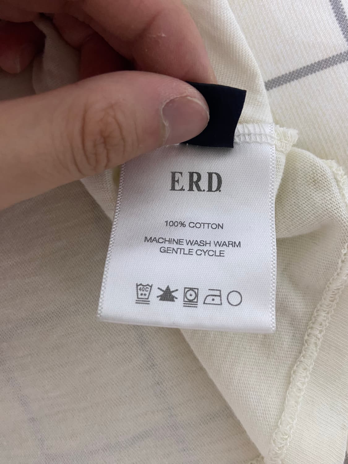 erd 앙팡리쉬데프리메 로고 데미지 반팔 사이즈 xl 상품이미지4