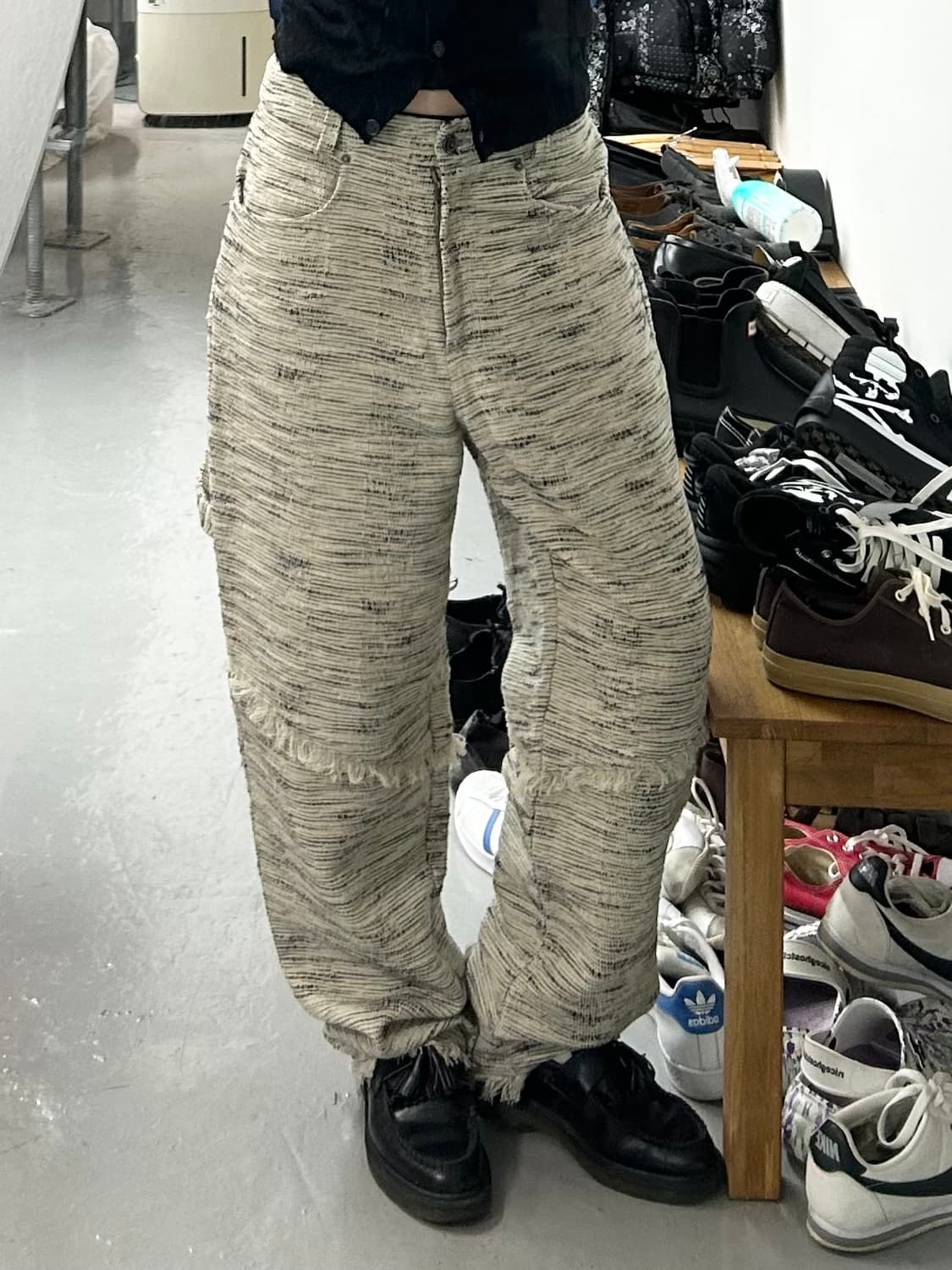 미스치프 블랭킷 팬츠 상품이미지1