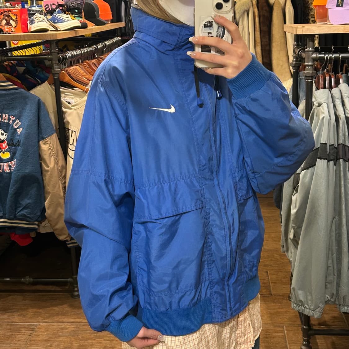 [HI] 나이키 바람막이 블루  상품이미지3