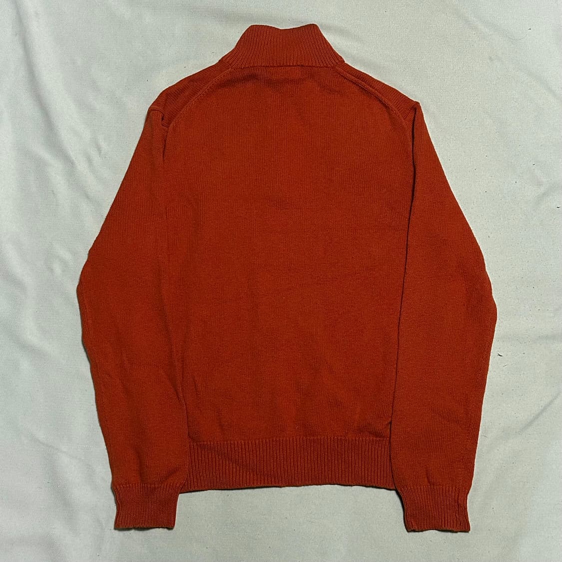 M 폴로랄프로렌 오렌지 반집업 코튼 니트 상품이미지3