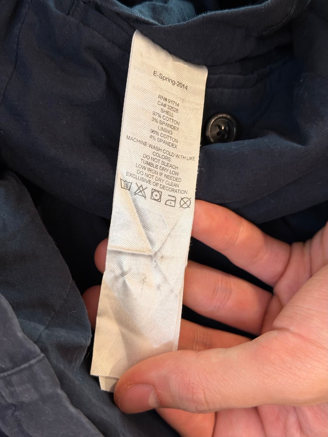 아르마니 익스체인지 멀티포켓 유틸리티 필드자켓 네이비 상품이미지7