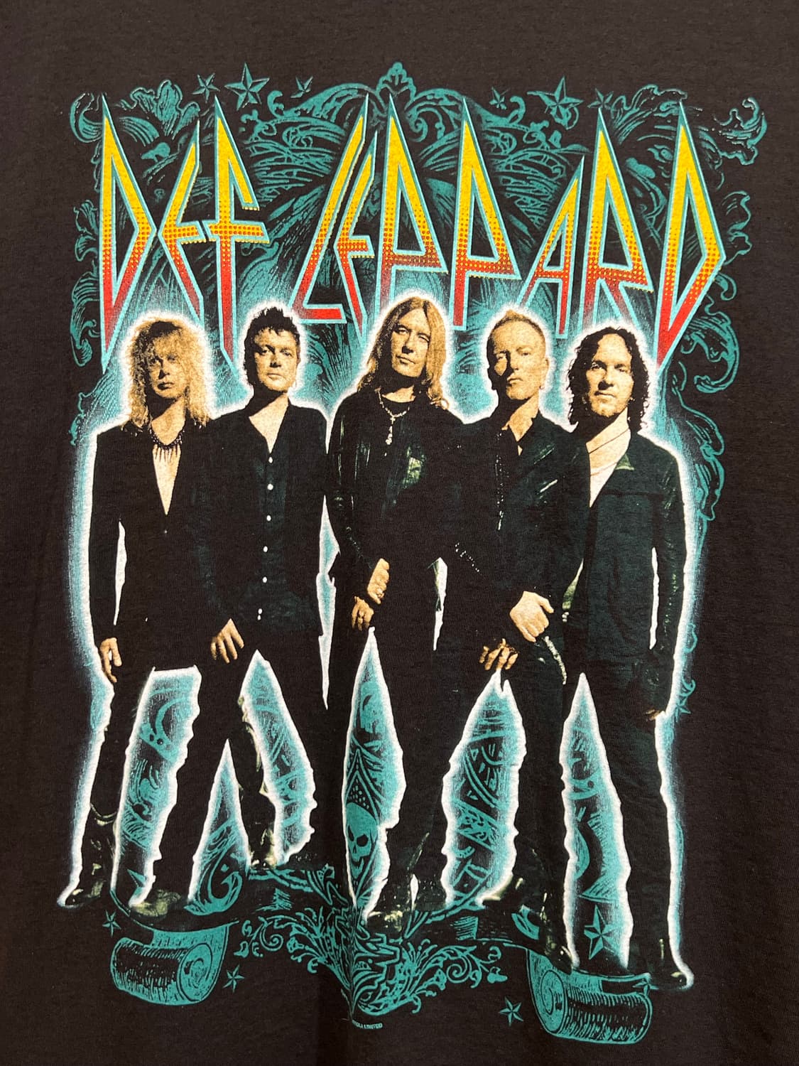 데프 레퍼드 Def Leppard 2012 투어 밴드 티셔츠 상품이미지3