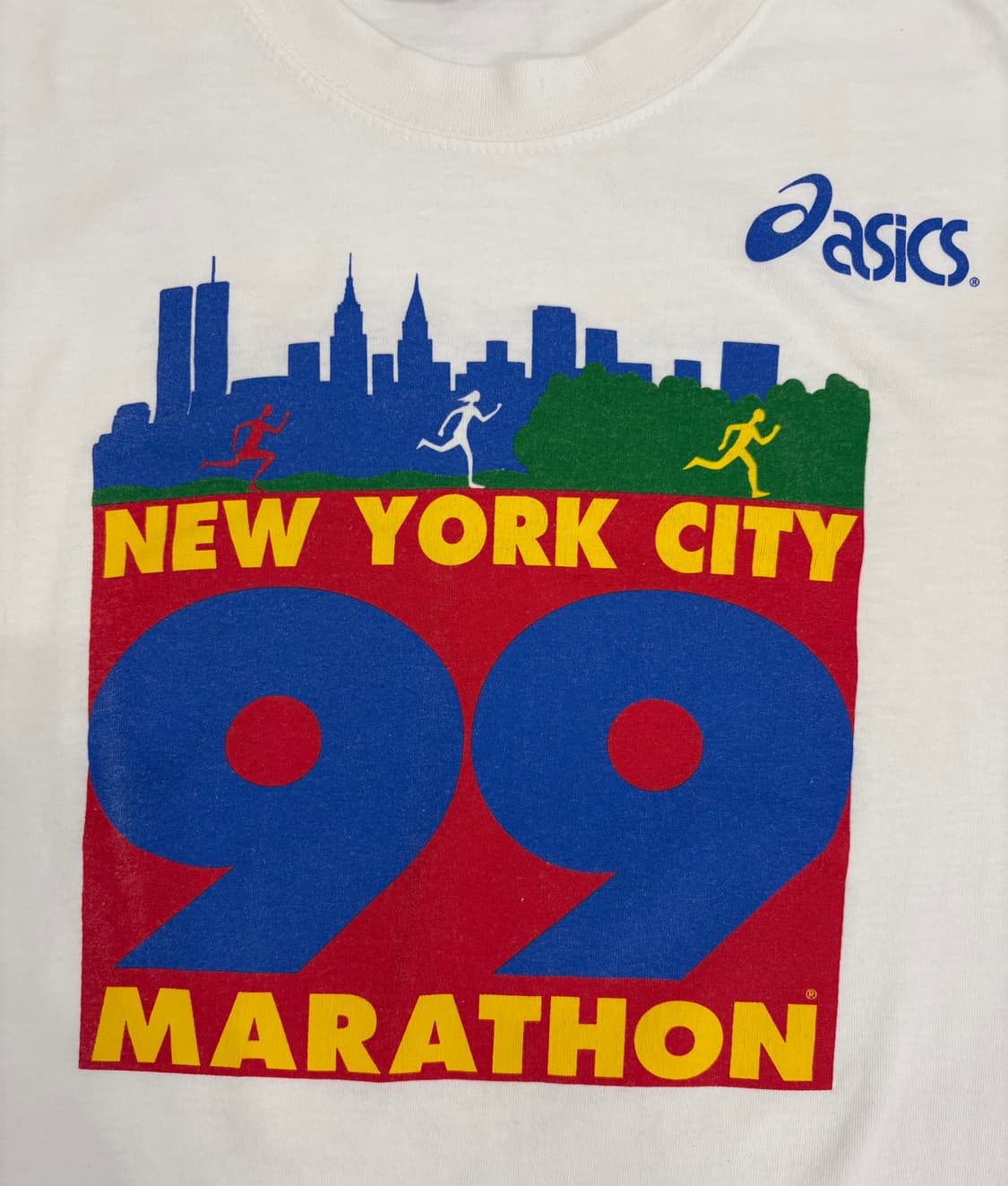 asics 뉴욕마라톤99 티셔츠 상품이미지2