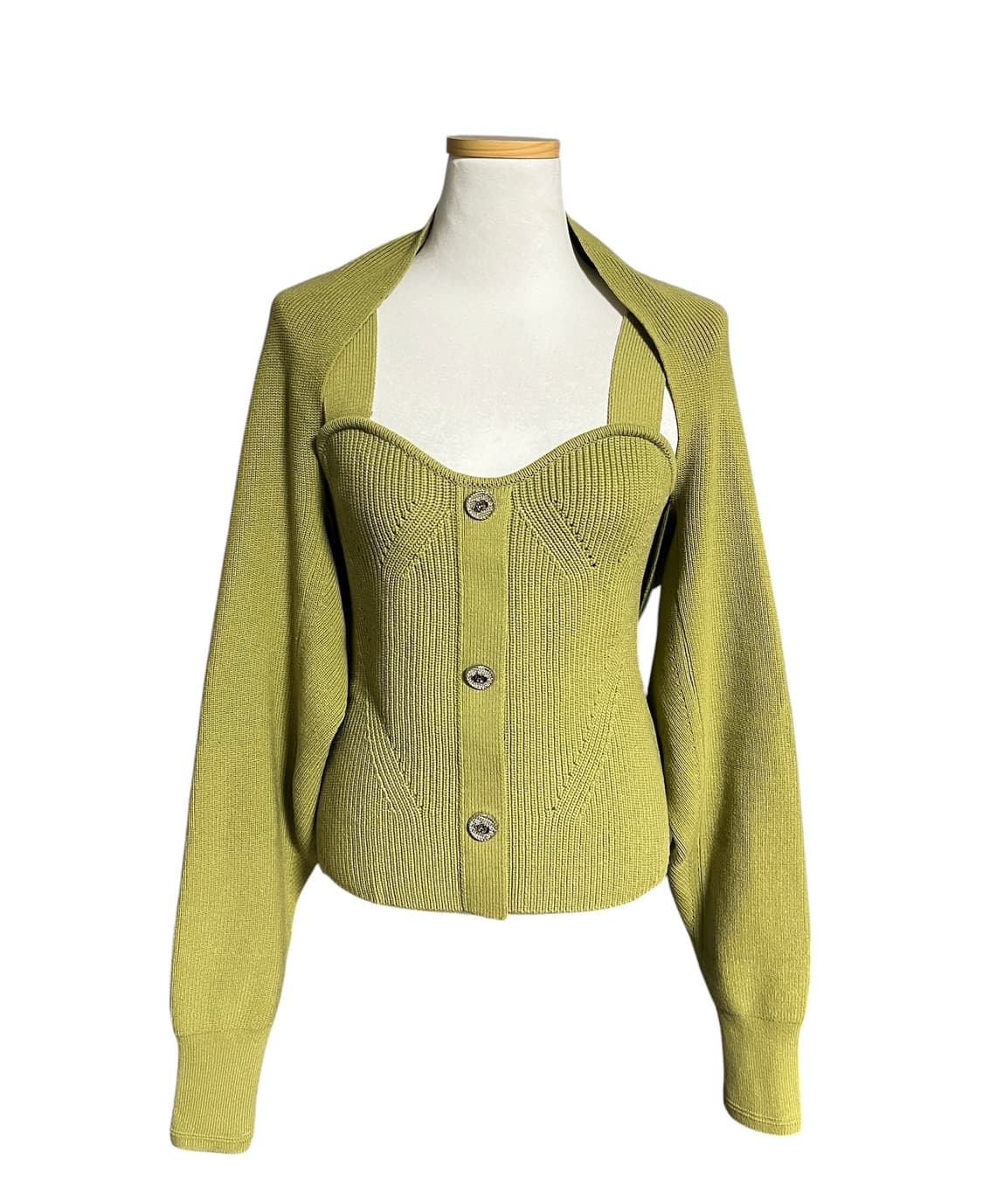 (새상품) 럭키슈에뜨 볼레로 가디건 세트 상품이미지2