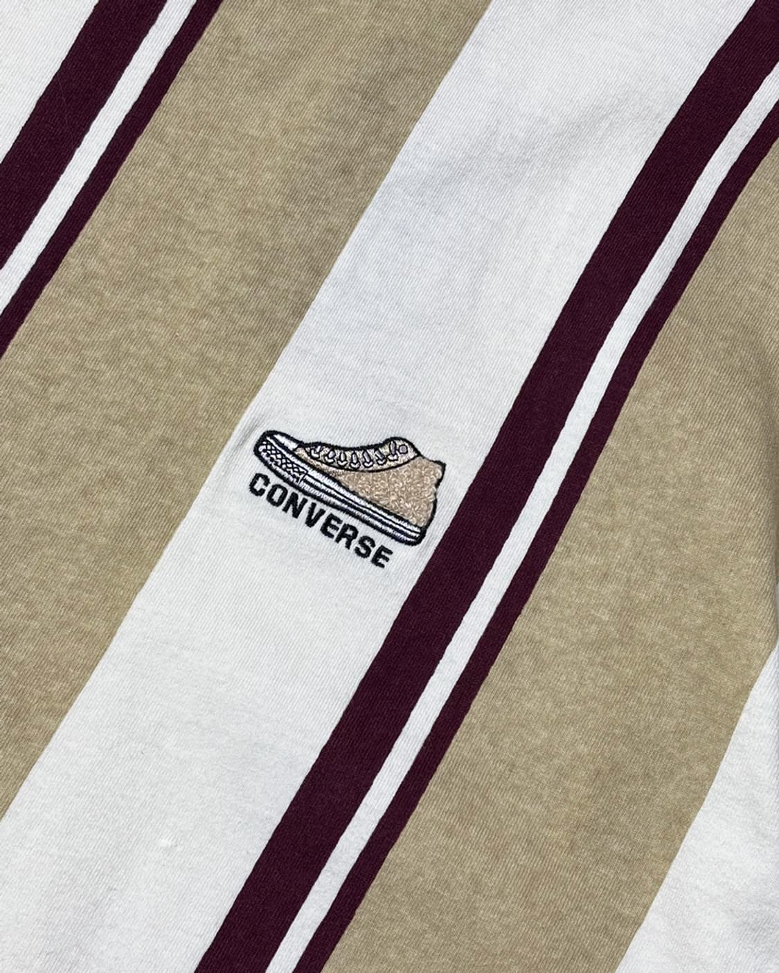 일본빈티지 CONVERSE 스트라이프 티셔츠 상품이미지4