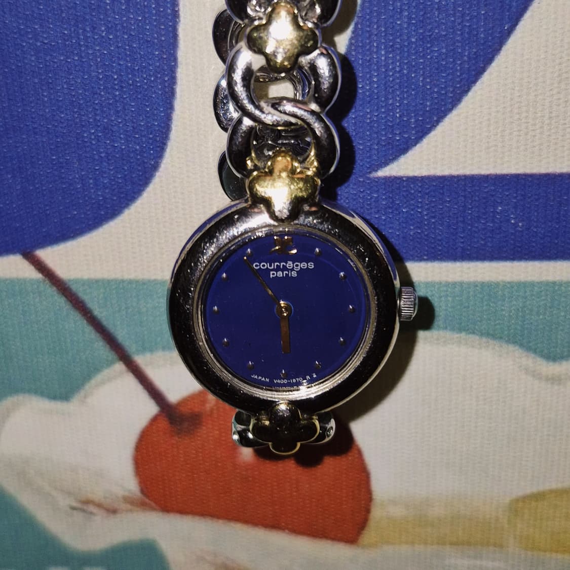 90s 꾸레쥬 스페이스 꽃잎 손목 시계 상품이미지7