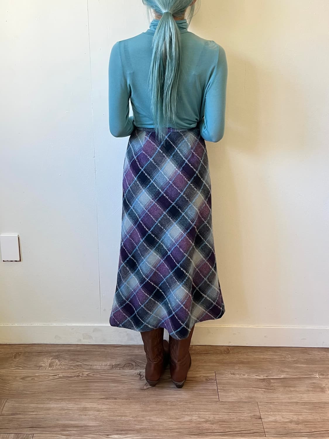 Aloe 스카이블루 터틀넥 상품이미지9