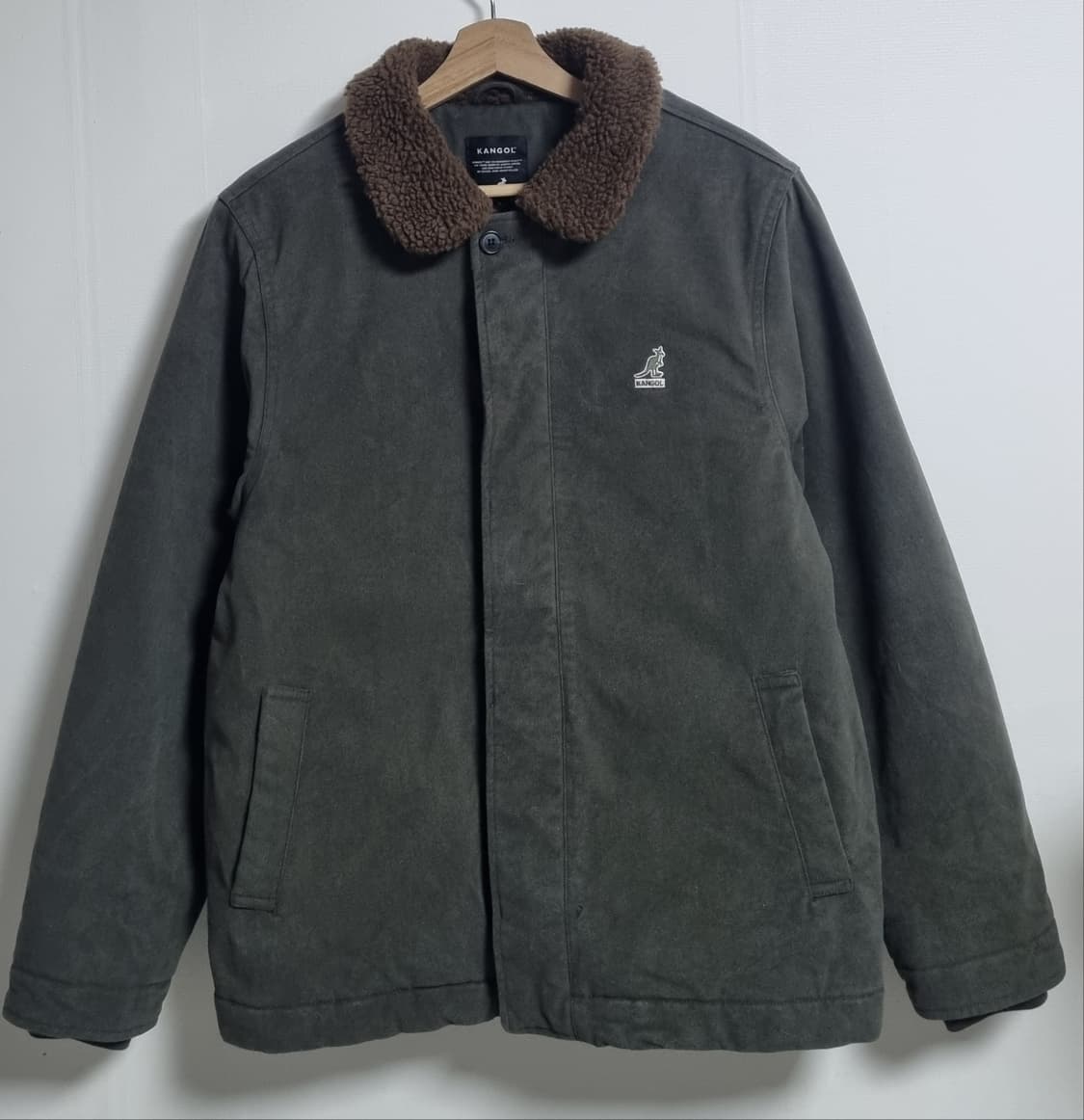 M ) 캉골 카키 덱 8511 쉐르파 자켓 상품이미지1