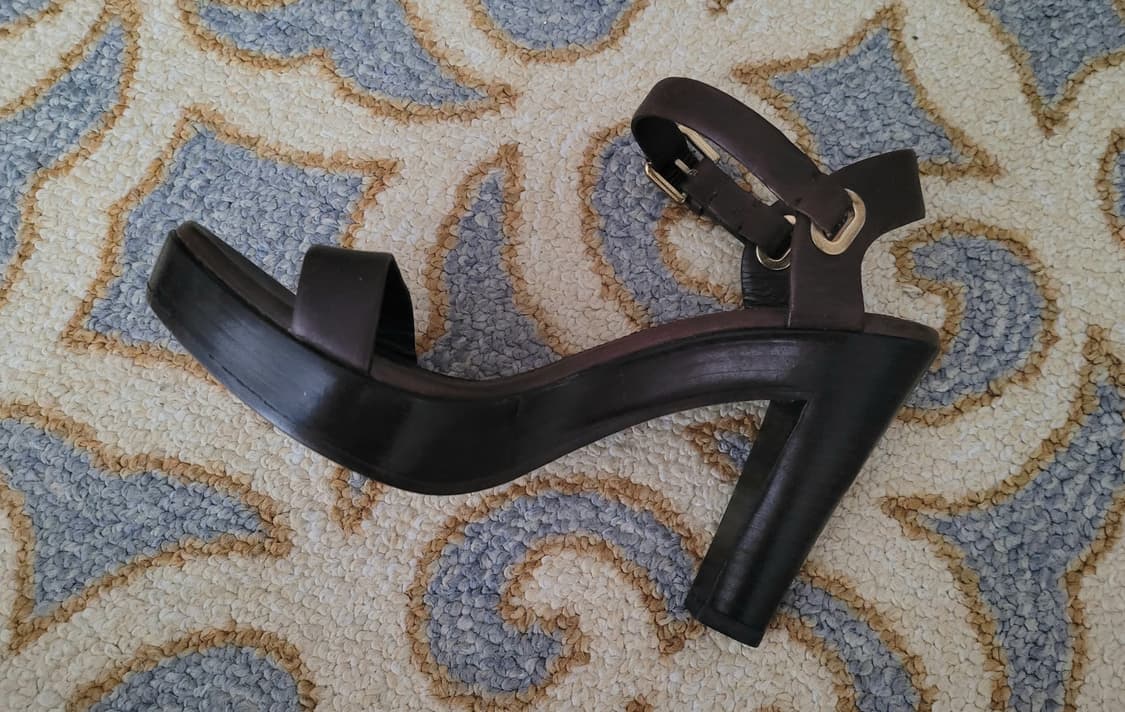 폴로 랄프로렌 컬렉션 퍼플라벨 여성 가죽샌들 235(6.5) 상품이미지3