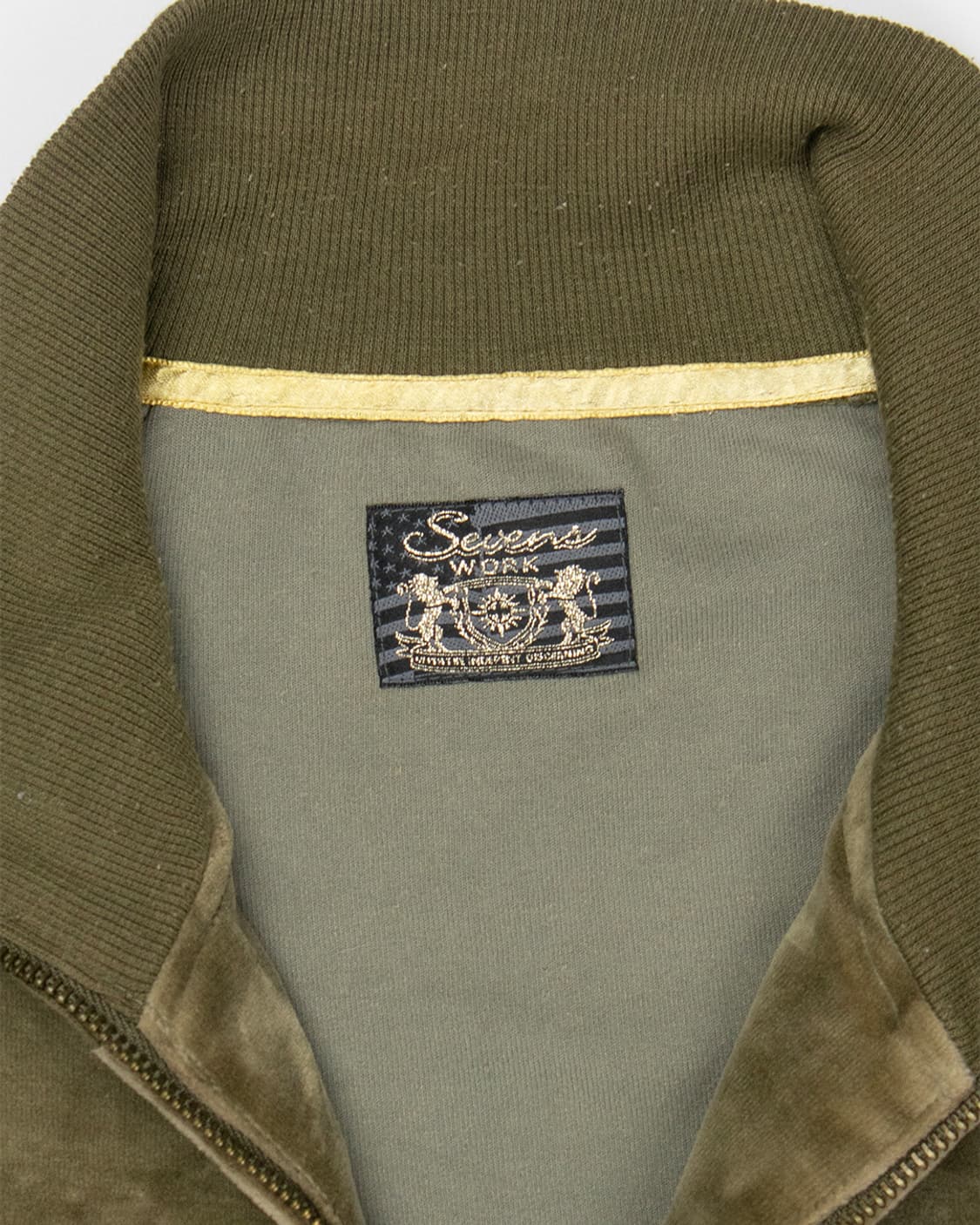 JPN 벨벳 트랙 자켓 상품이미지2