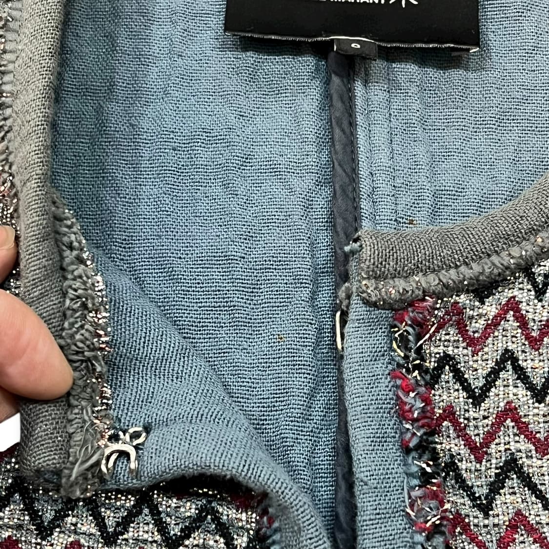 이자벨마랑 패턴 자켓 y14015 상품이미지6