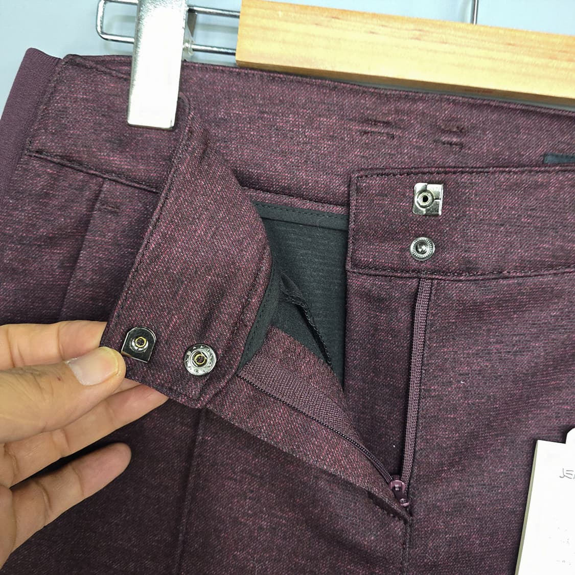 장미쉘바스키아 슬림 골프 팬츠 66(26) 상품이미지5