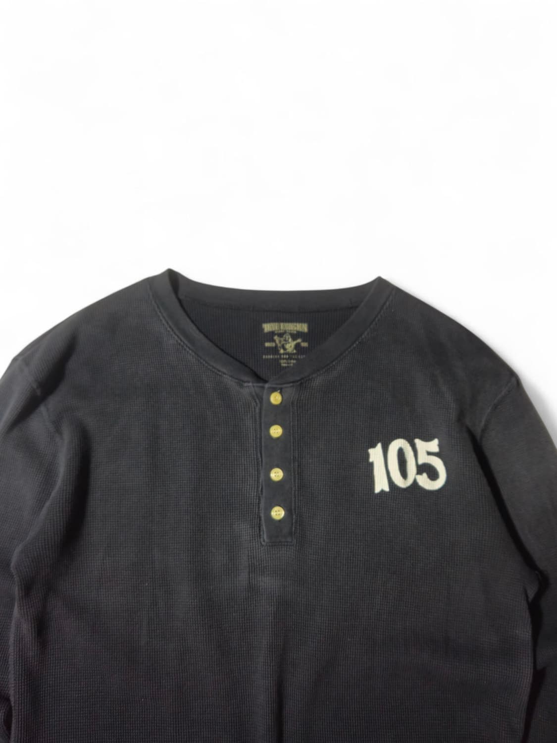 트루릴리전 와플 롱슬리브 105 L 미제 헨리넥 상품이미지2