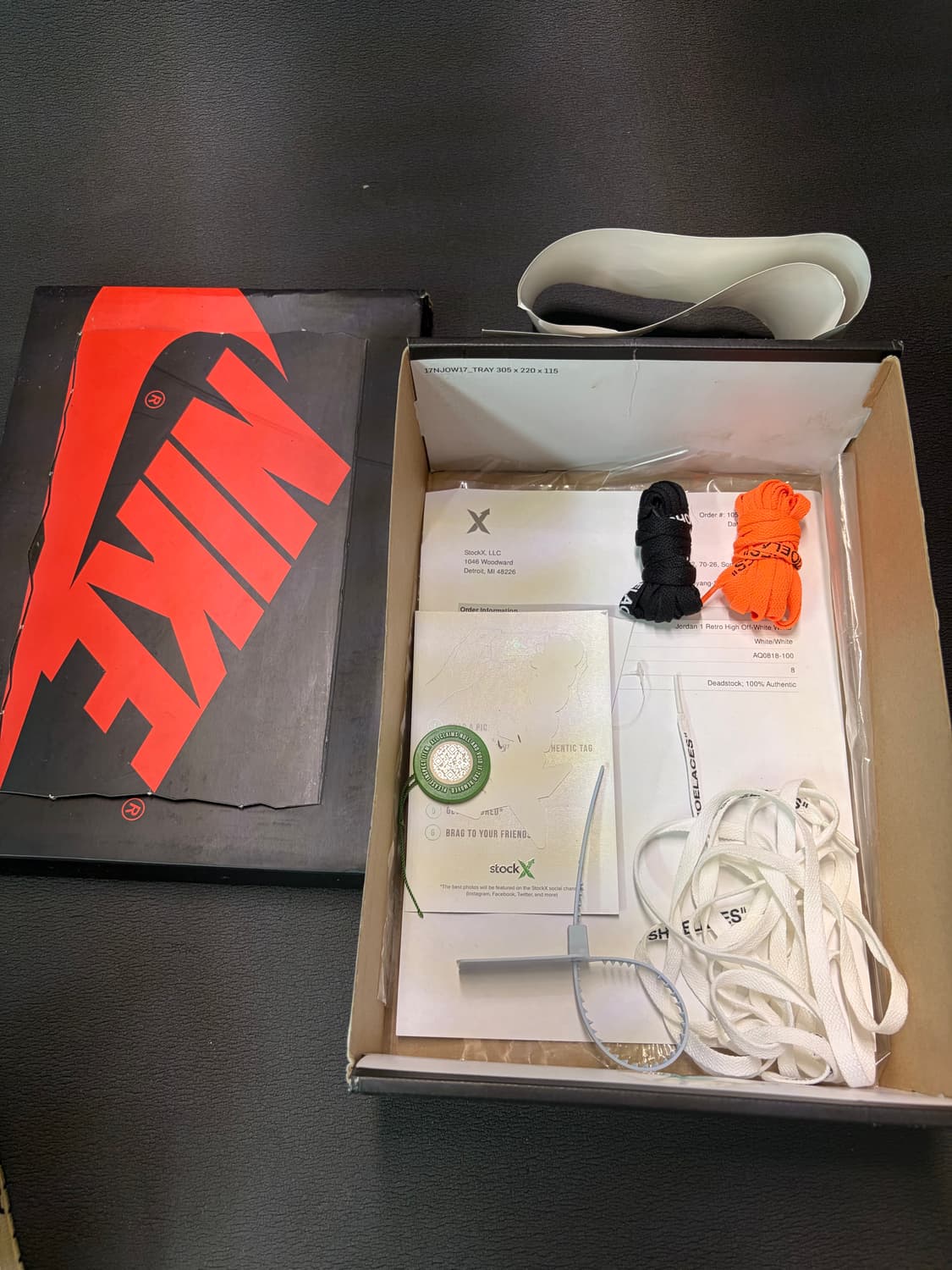 오프화이트 조던1 NRG 화이트 270 상품이미지10