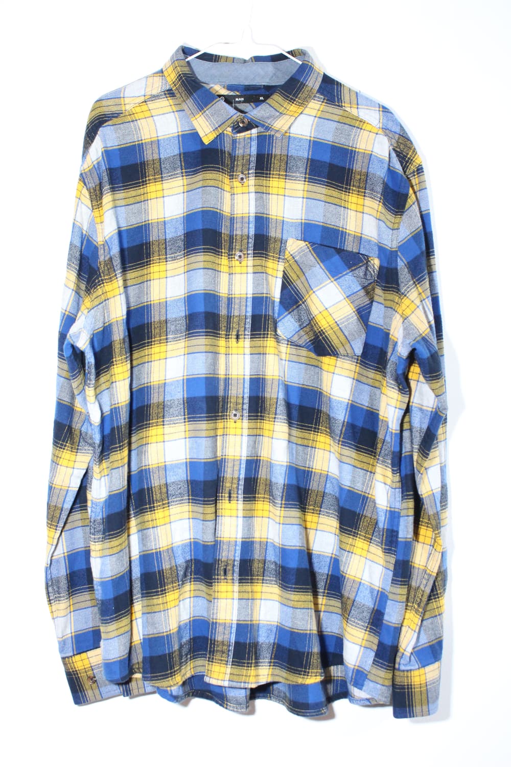 145. MAN 남자 긴팔 체크셔츠 상품이미지1