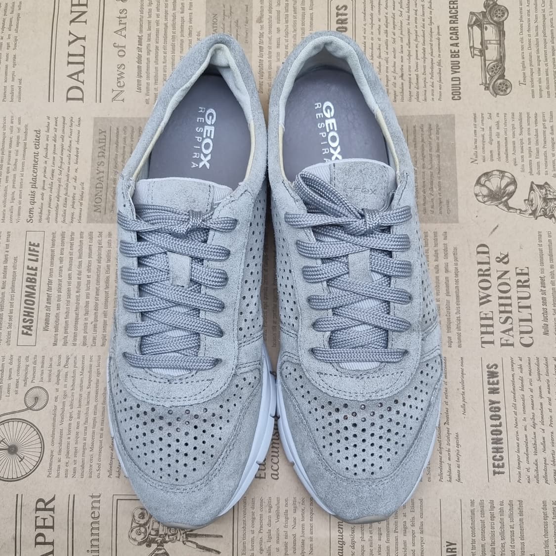 제옥스 스웨이드 여성스니커즈 240 상품이미지2