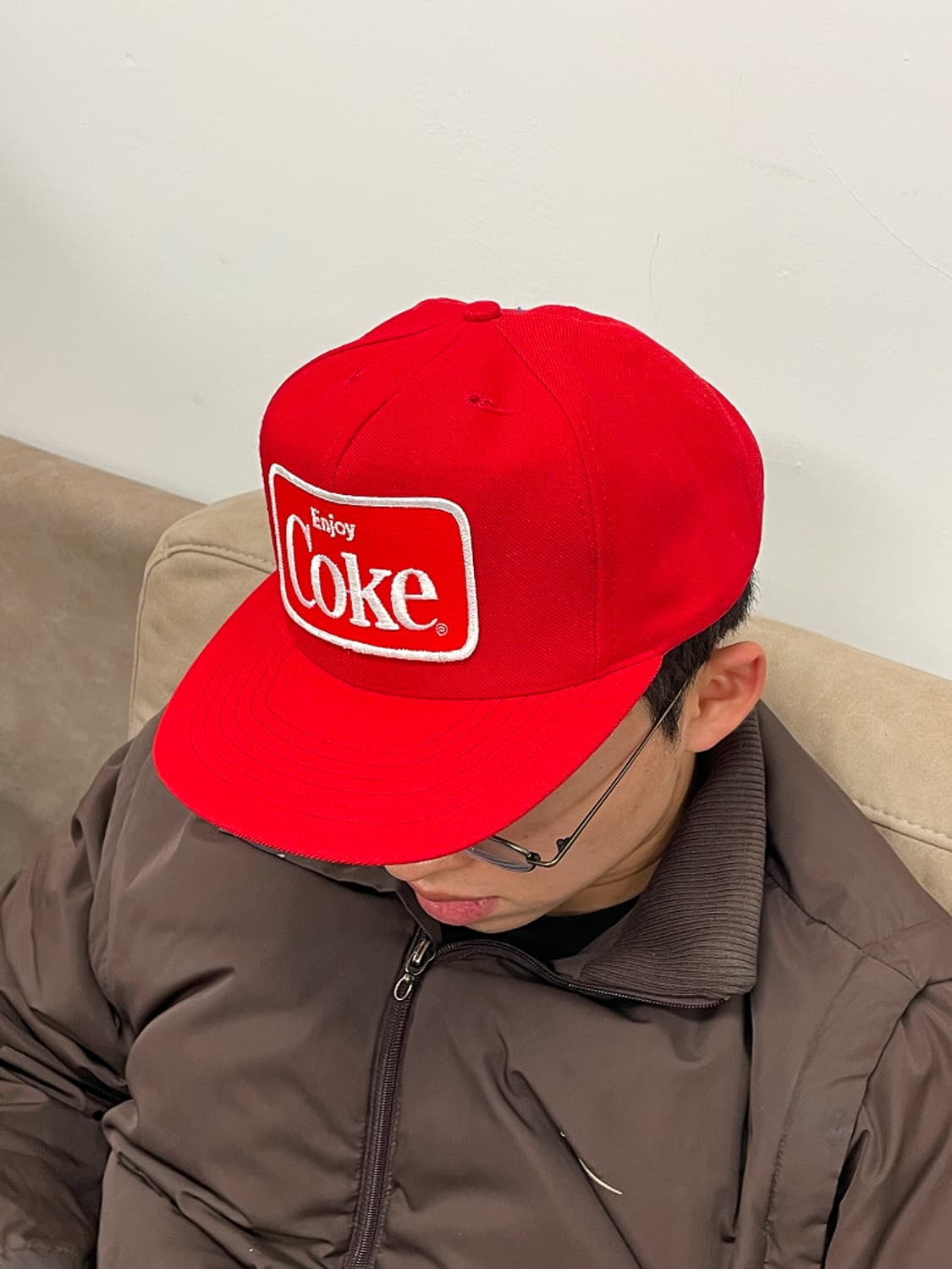 90s Coca Cola Enjoy Coke Snapback 상품이미지1