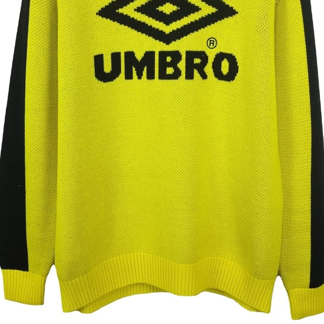 [엄브로] 빅로고 쟈카드 오버핏 니트 볼트 M18748 상품이미지5