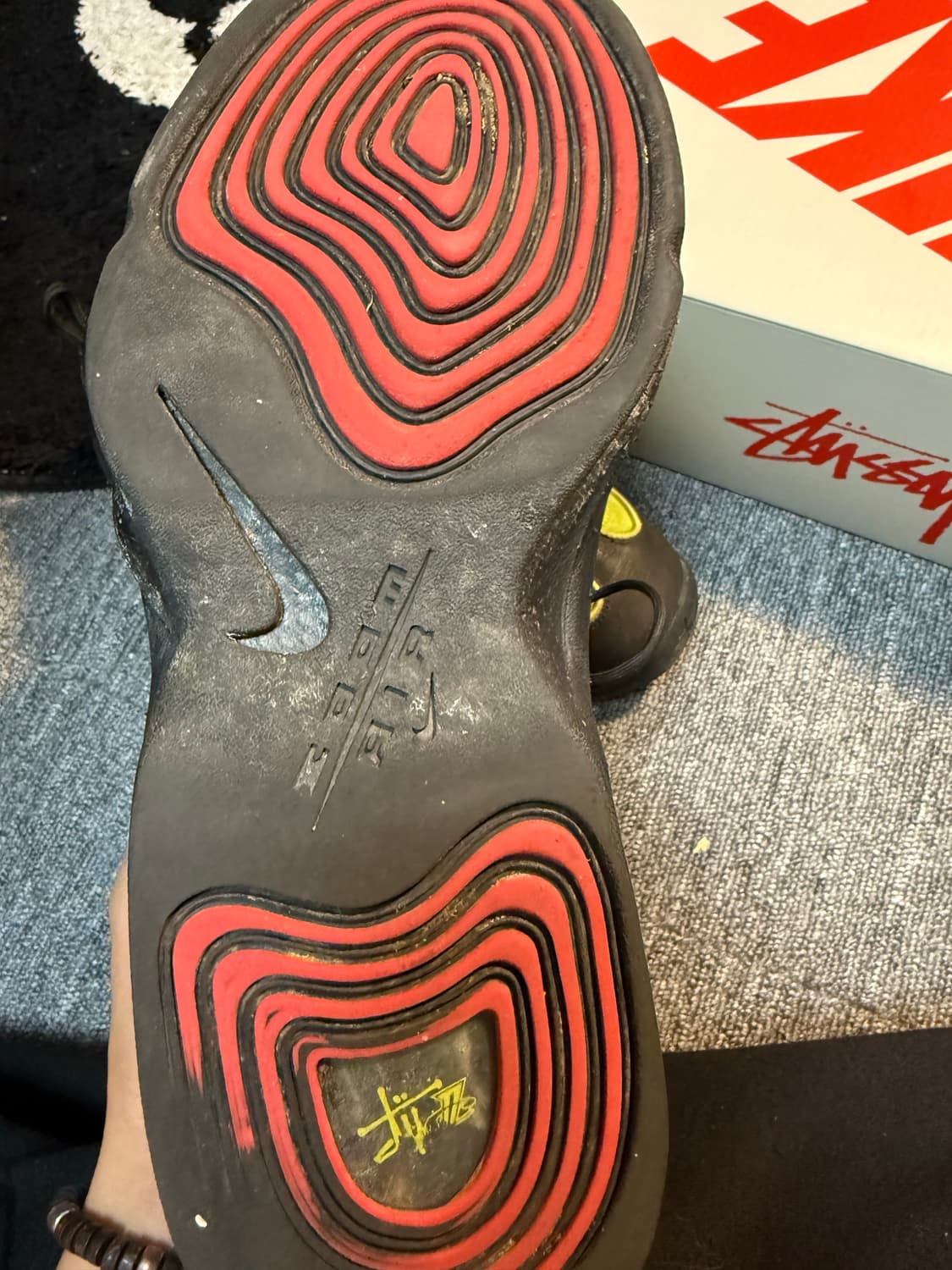 스투시 에어페니2 비비드 그린 앤 블랙 275 상품이미지4