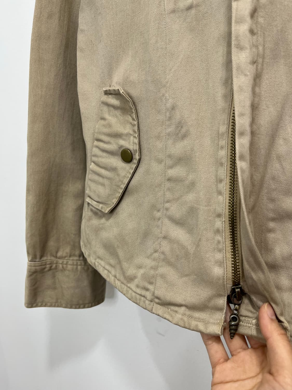 일본 빈티지 락펑크 락시크 셔츠 레이어드 집업 자켓   상품이미지4